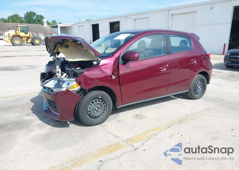 2024 Mitsubishi Mirage Es/Le from USA, damaged, VIN ML32AUHJ7RH005594